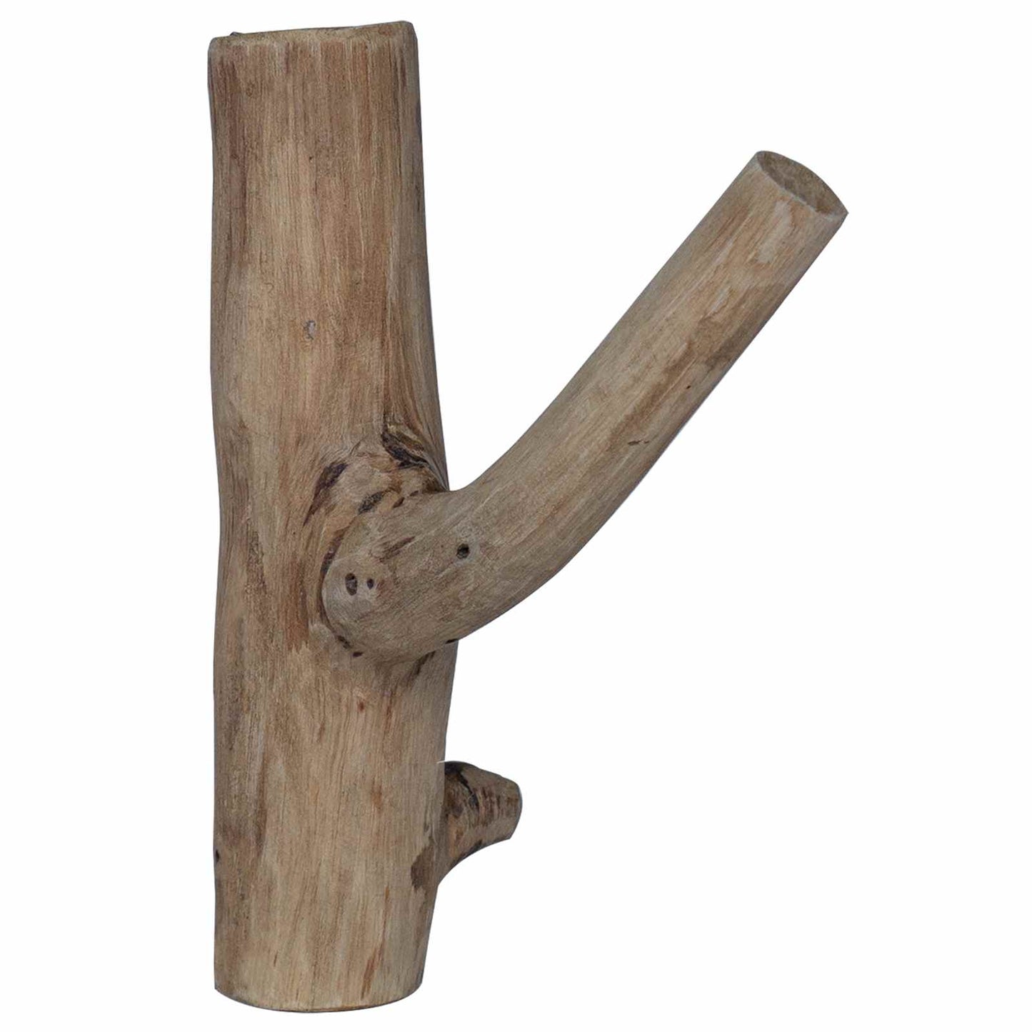 Haak Bruin 4 x 4 x 14 cm Massief Gerecycled Hout is nu te koop bij PeponiXL, paradijselijk wonen!
