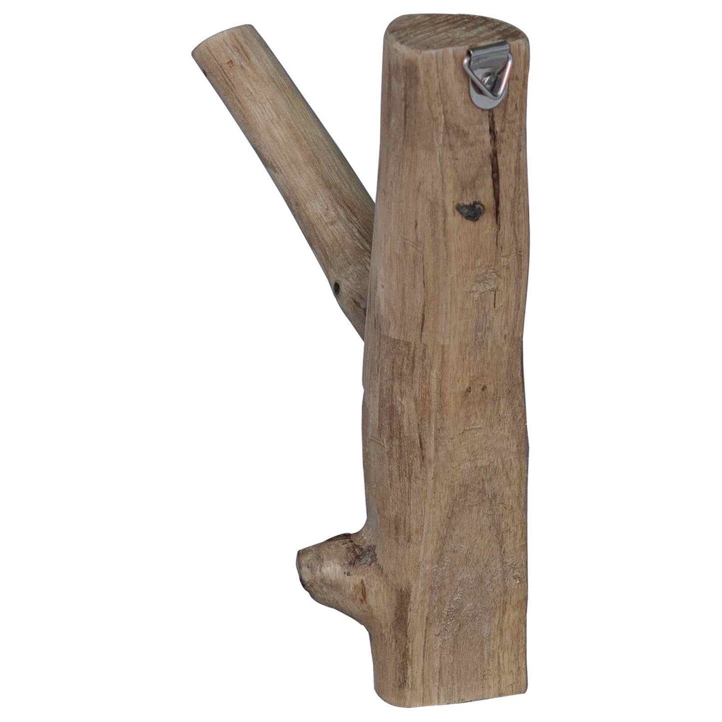 Haak Bruin 4 x 4 x 14 cm Massief Gerecycled Hout is nu te koop bij PeponiXL, paradijselijk wonen!