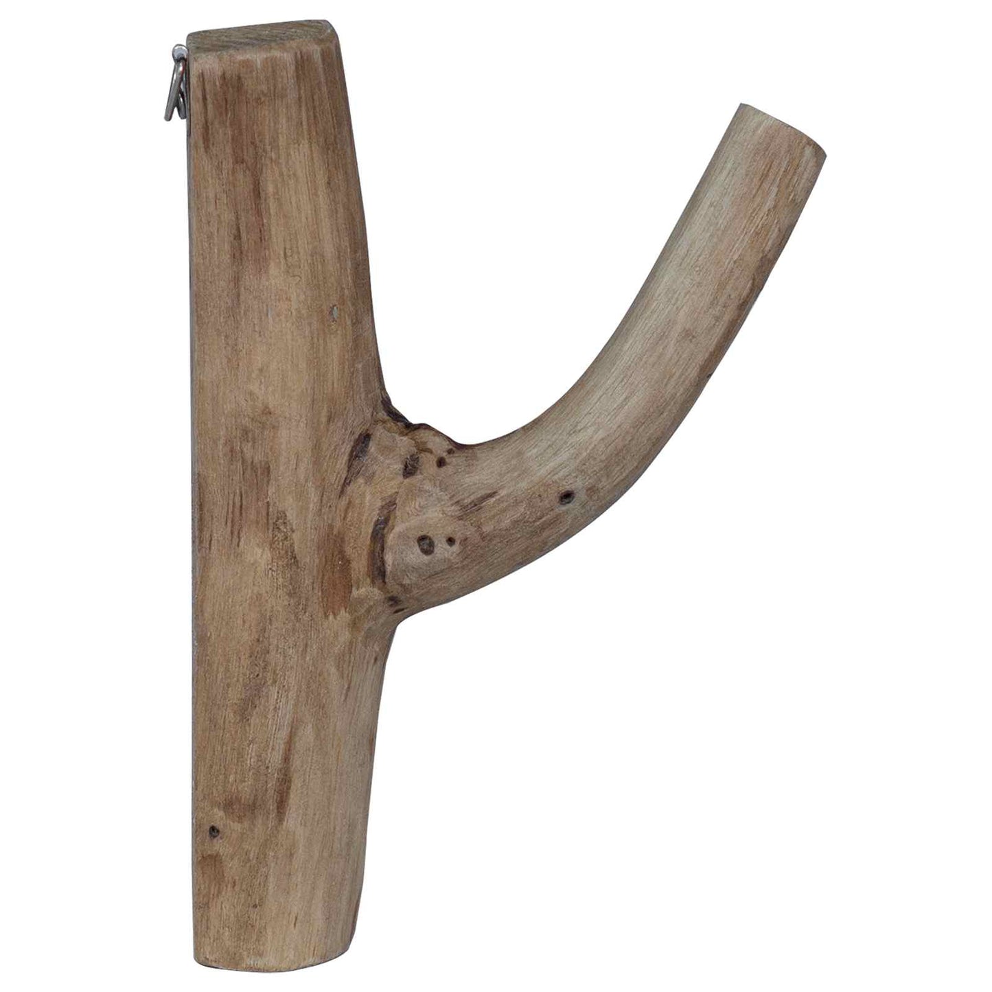 Haak Bruin 4 x 4 x 14 cm Massief Gerecycled Hout is nu te koop bij PeponiXL, paradijselijk wonen!