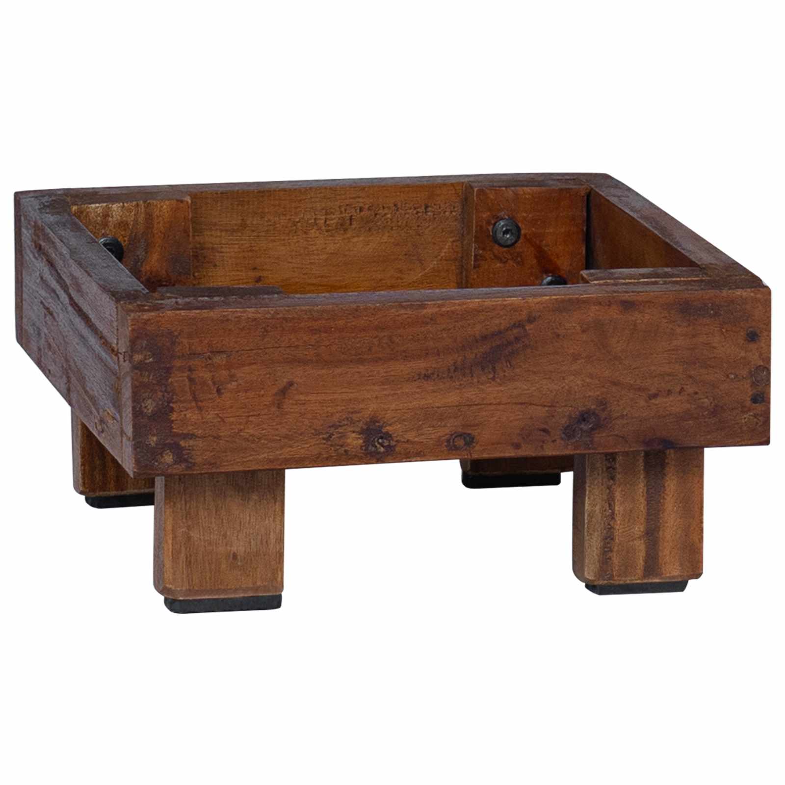 Plantenstandaard 3 pcs Bruin Mahoniehout is nu te koop bij PeponiXL, paradijselijk wonen!