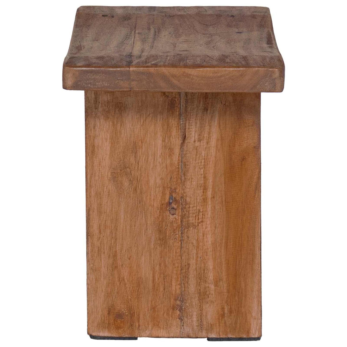 Kruk Naturel 40 x 25 x 31 cm Mahoniehout is nu te koop bij PeponiXL, paradijselijk wonen!