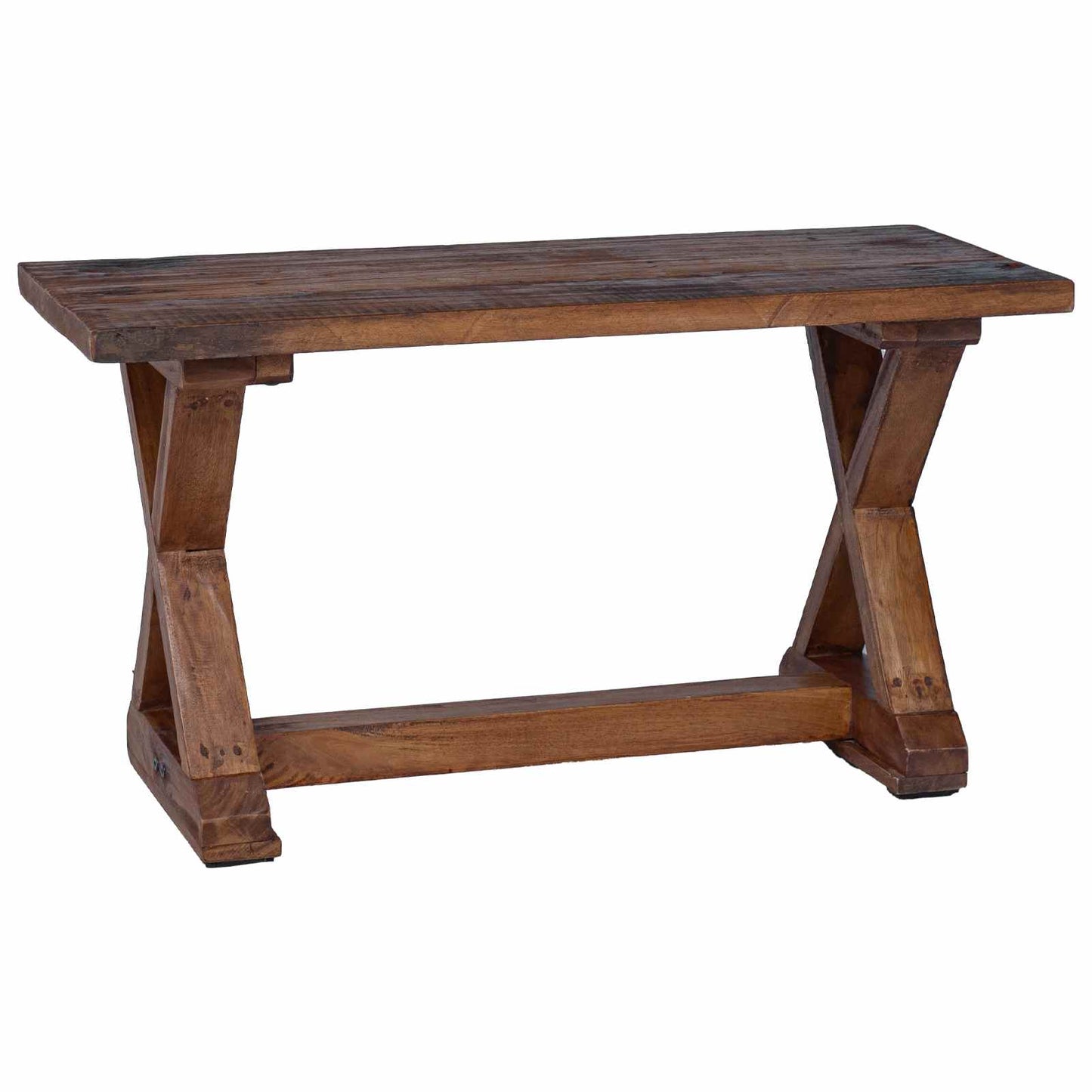 Bank Naturel 85 x 35 x 46 cm Massief gerecycled hout is nu te koop bij PeponiXL, paradijselijk wonen!