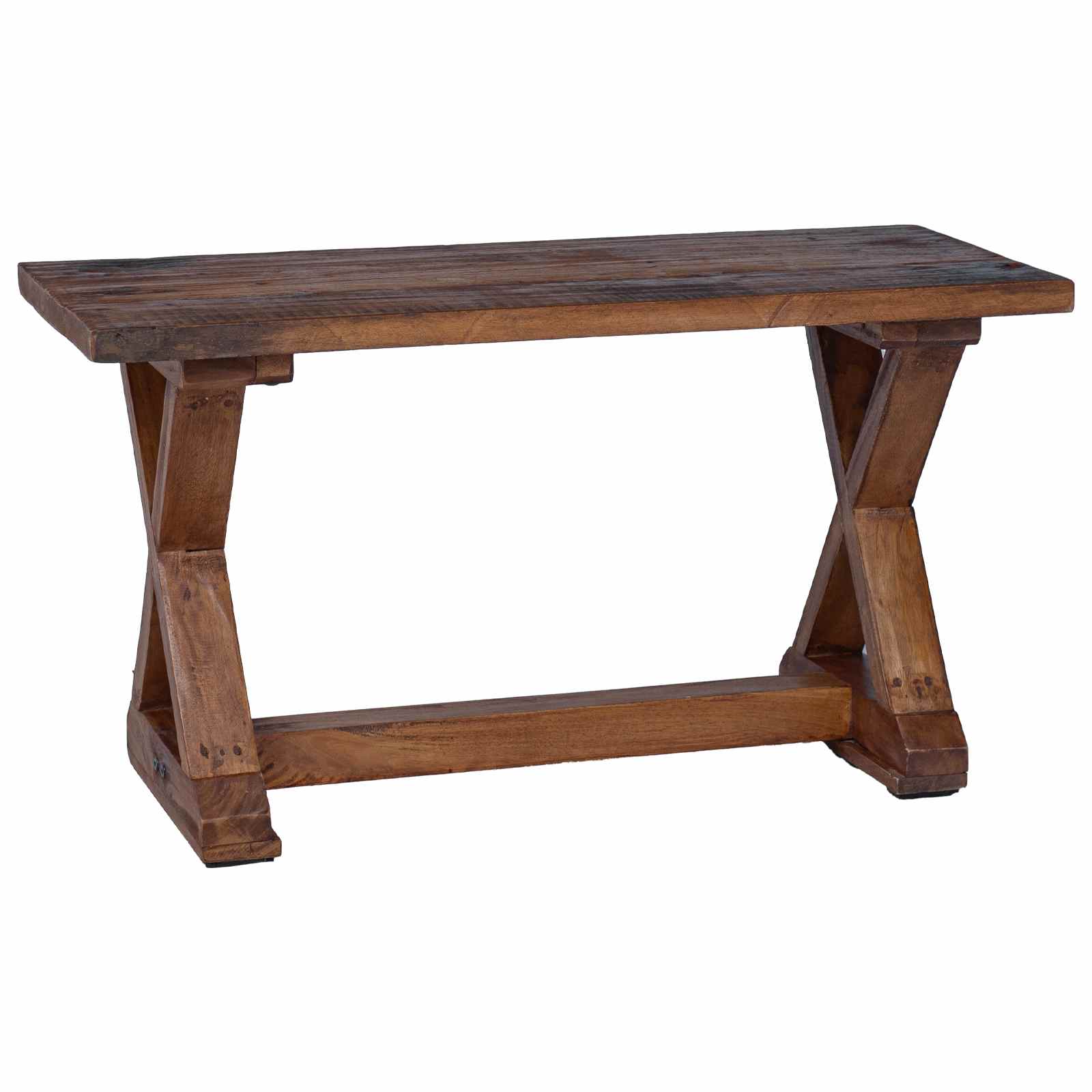 Bank Naturel 85 x 35 x 46 cm Massief gerecycled hout is nu te koop bij PeponiXL, paradijselijk wonen!