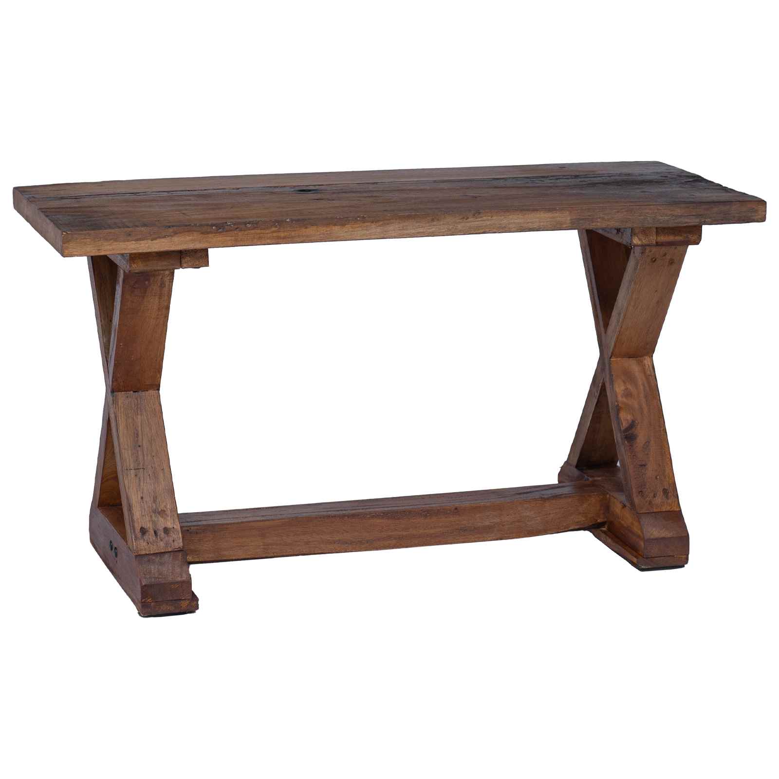 Bank Naturel 85 x 35 x 46 cm Massief gerecycled hout is nu te koop bij PeponiXL, paradijselijk wonen!