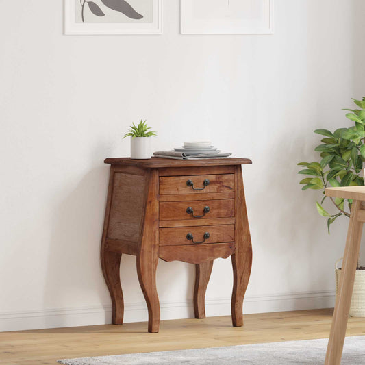 Opbergkist 48 x 35 x 64 cm Massief Mahoniehout is nu te koop bij PeponiXL, paradijselijk wonen!
