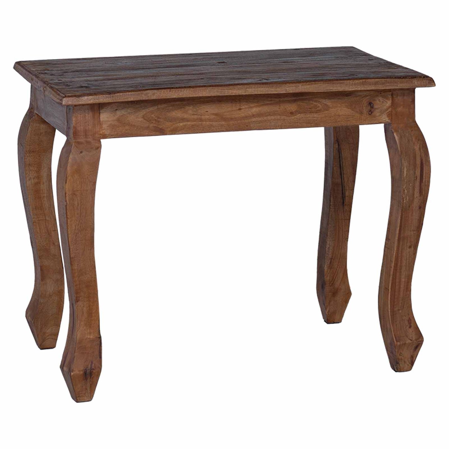 Nesttafel 3 pcs Bruin Massief mahoniehout is nu te koop bij PeponiXL, paradijselijk wonen!