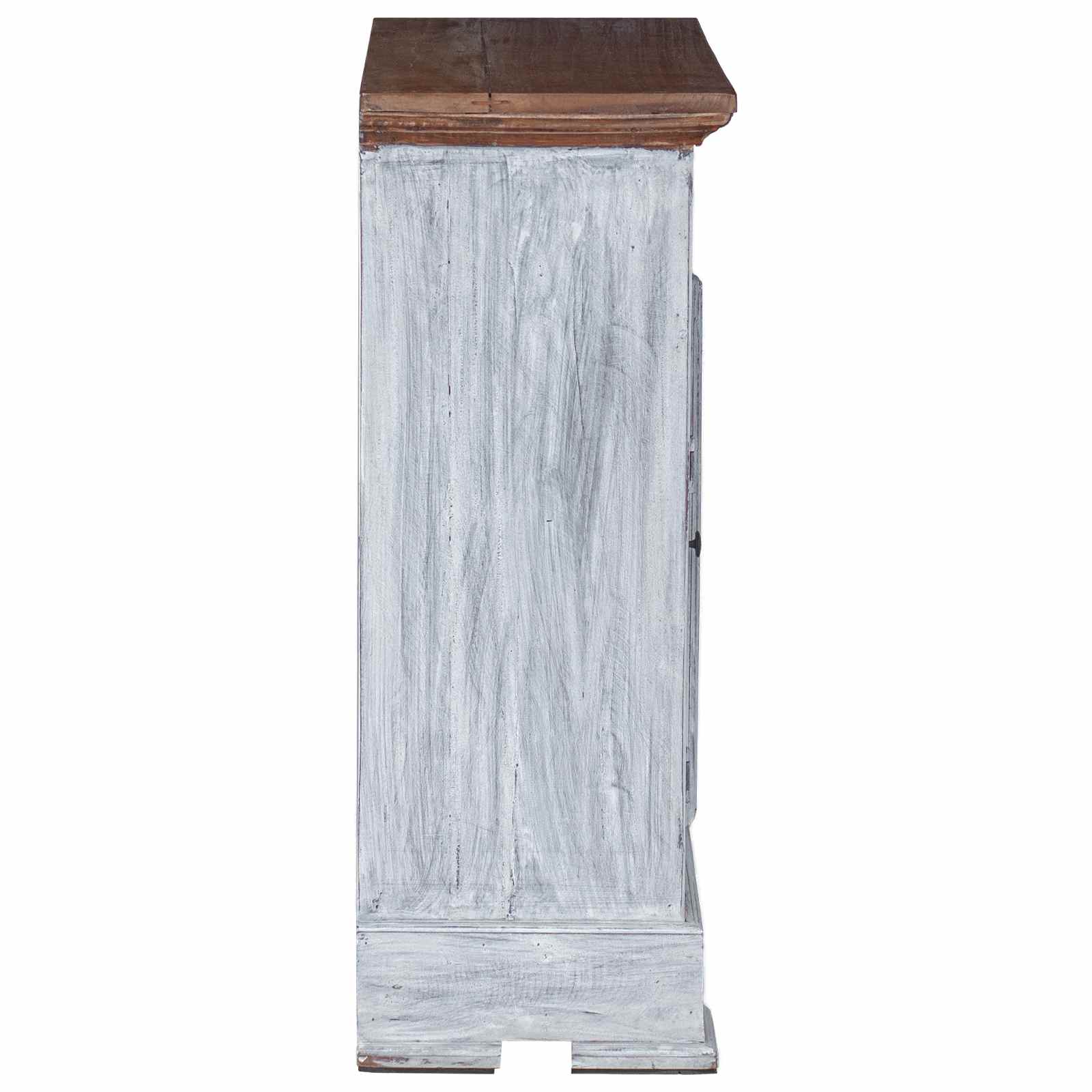 Opbergkast 63 x 30 x 79 cm Massief Mahoniehout is nu te koop bij PeponiXL, paradijselijk wonen!
