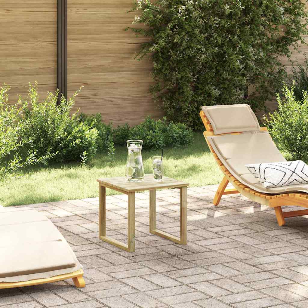 Tafel Naturel 40 x 40 x 36 cm Geïmpregneerd grenenhout is nu te koop bij PeponiXL, paradijselijk wonen!