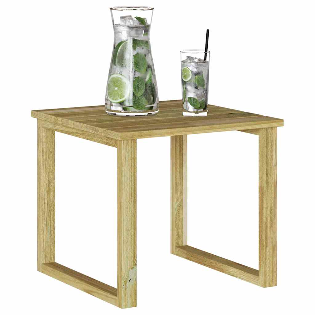 Tafel Naturel 40 x 40 x 36 cm Geïmpregneerd grenenhout is nu te koop bij PeponiXL, paradijselijk wonen!