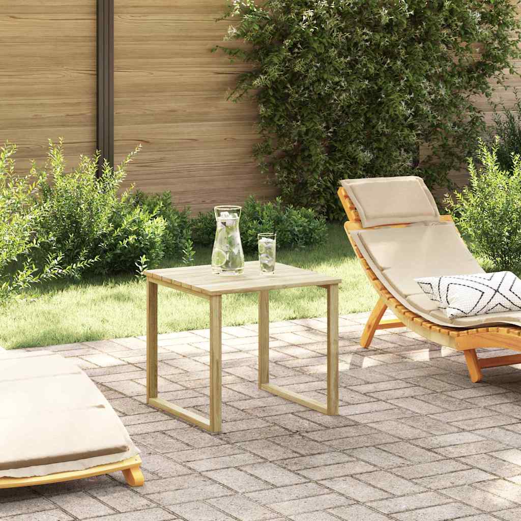 Tafel Naturel 50,5 x 50 x 46 cm Geïmpregneerd grenenhout is nu te koop bij PeponiXL, paradijselijk wonen!