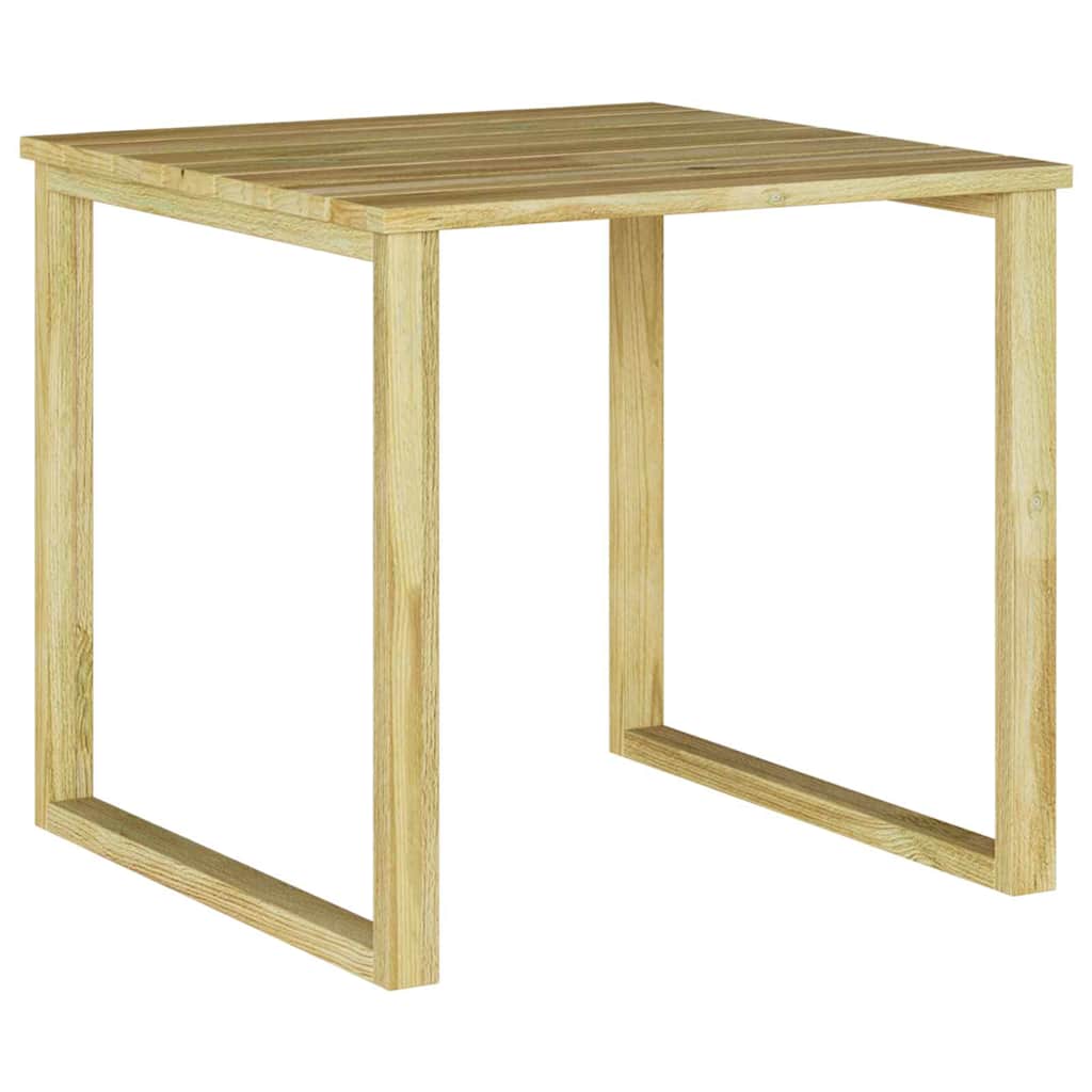 Tafel Naturel 50,5 x 50 x 46 cm Geïmpregneerd grenenhout is nu te koop bij PeponiXL, paradijselijk wonen!