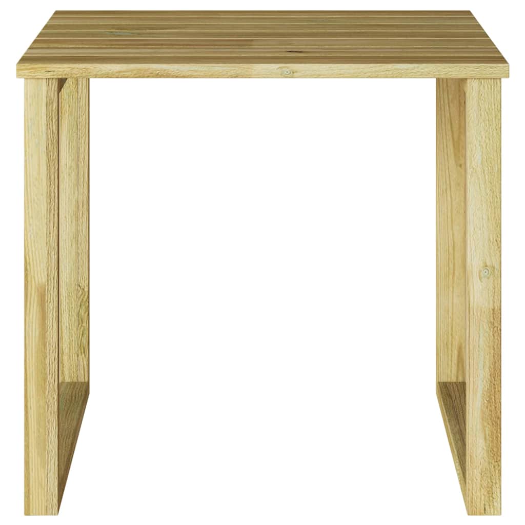 Tafel Naturel 50,5 x 50 x 46 cm Geïmpregneerd grenenhout is nu te koop bij PeponiXL, paradijselijk wonen!