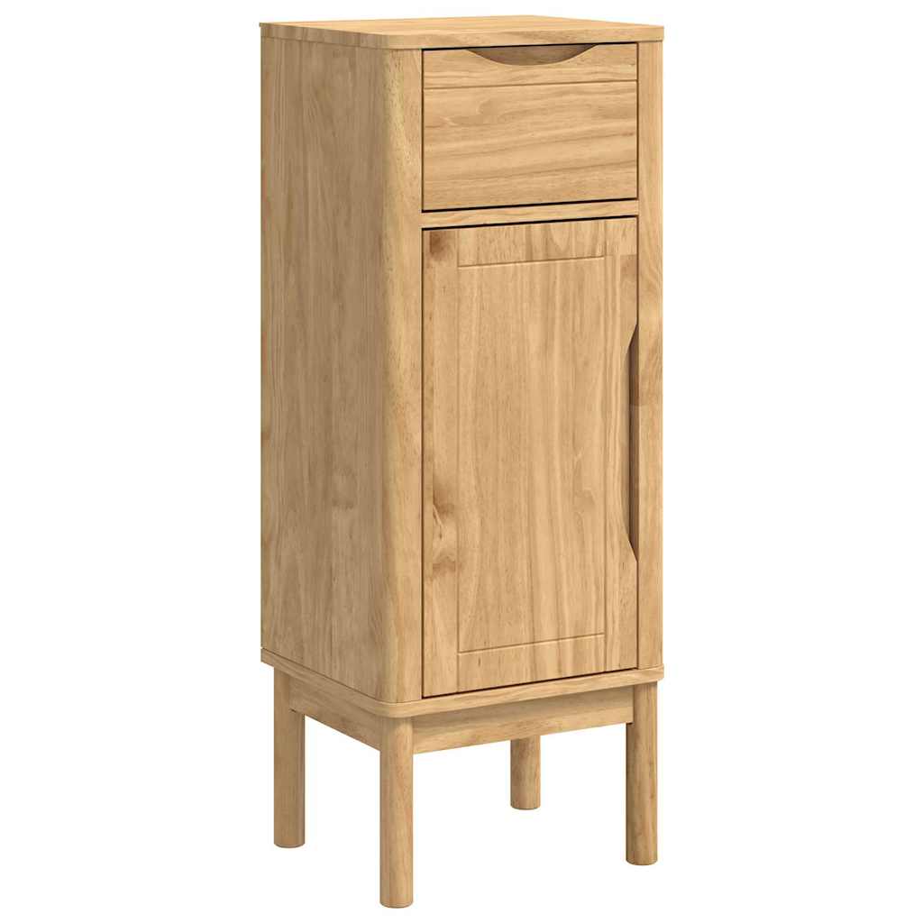 Badkamermeubelset FLORO 4 pcs Wasbruin Massief Vurenhout is nu te koop bij PeponiXL, paradijselijk wonen!
