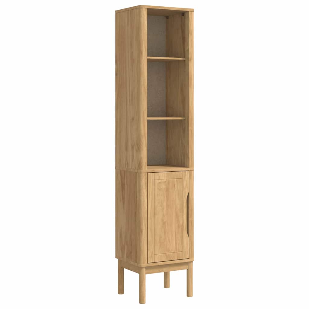 Badkamermeubelset FLORO 4 pcs Wasbruin Massief Vurenhout is nu te koop bij PeponiXL, paradijselijk wonen!