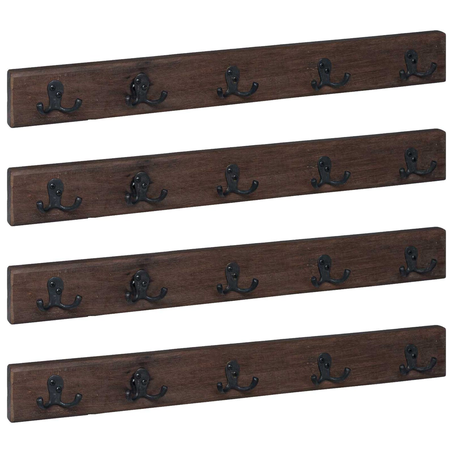 Hanger Bruin 60 x 7 x 8 cm Massief Gerecycled Hout is nu te koop bij PeponiXL, paradijselijk wonen!