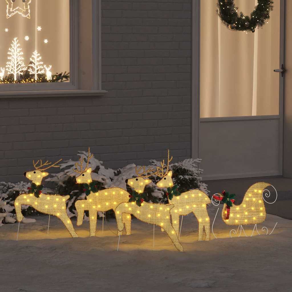 LED Rendieren 5 pcs Goud Stof is nu te koop bij PeponiXL, paradijselijk wonen!