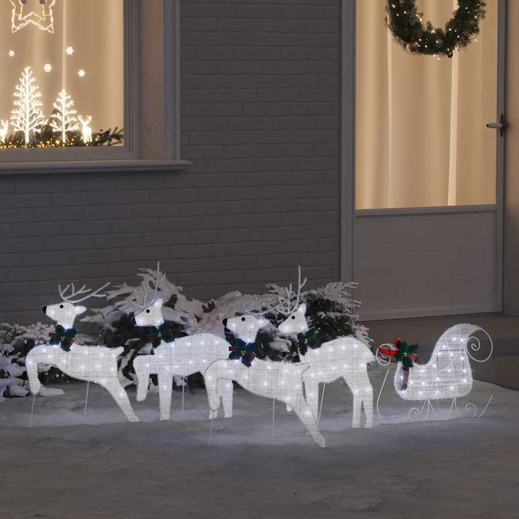 LED Rendieren 5 pcs Zilver Stof is nu te koop bij PeponiXL, paradijselijk wonen!
