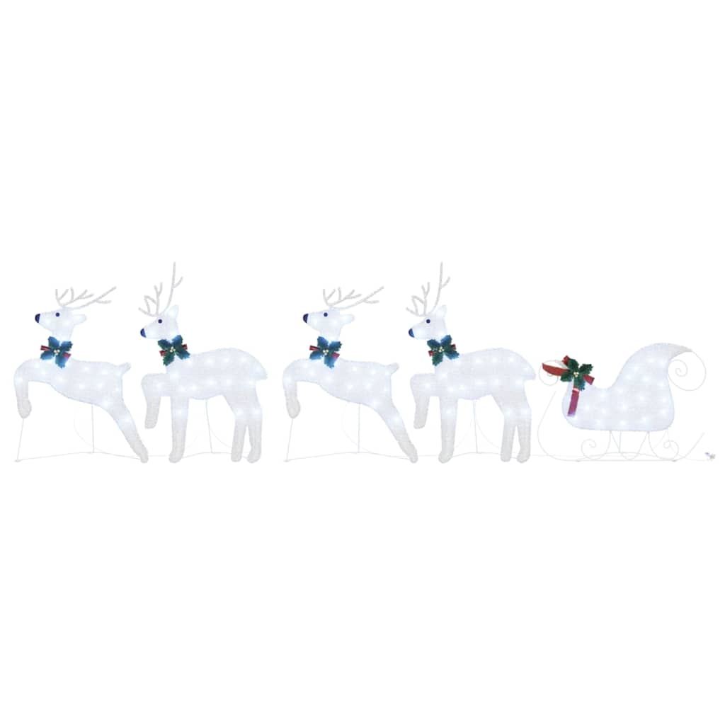 LED Rendieren 5 pcs Zilver Stof is nu te koop bij PeponiXL, paradijselijk wonen!
