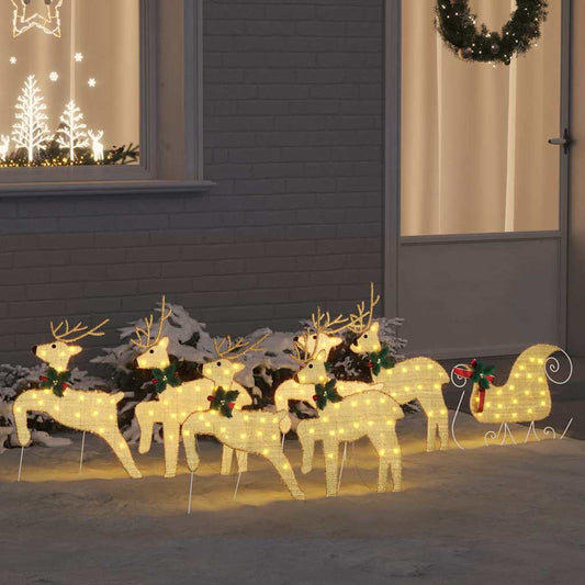 LED Rendieren 7 pcs Goud Stof is nu te koop bij PeponiXL, paradijselijk wonen!