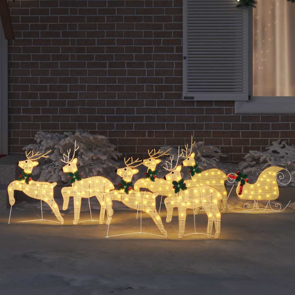LED Rendieren 7 pcs Goud Stof is nu te koop bij PeponiXL, paradijselijk wonen!