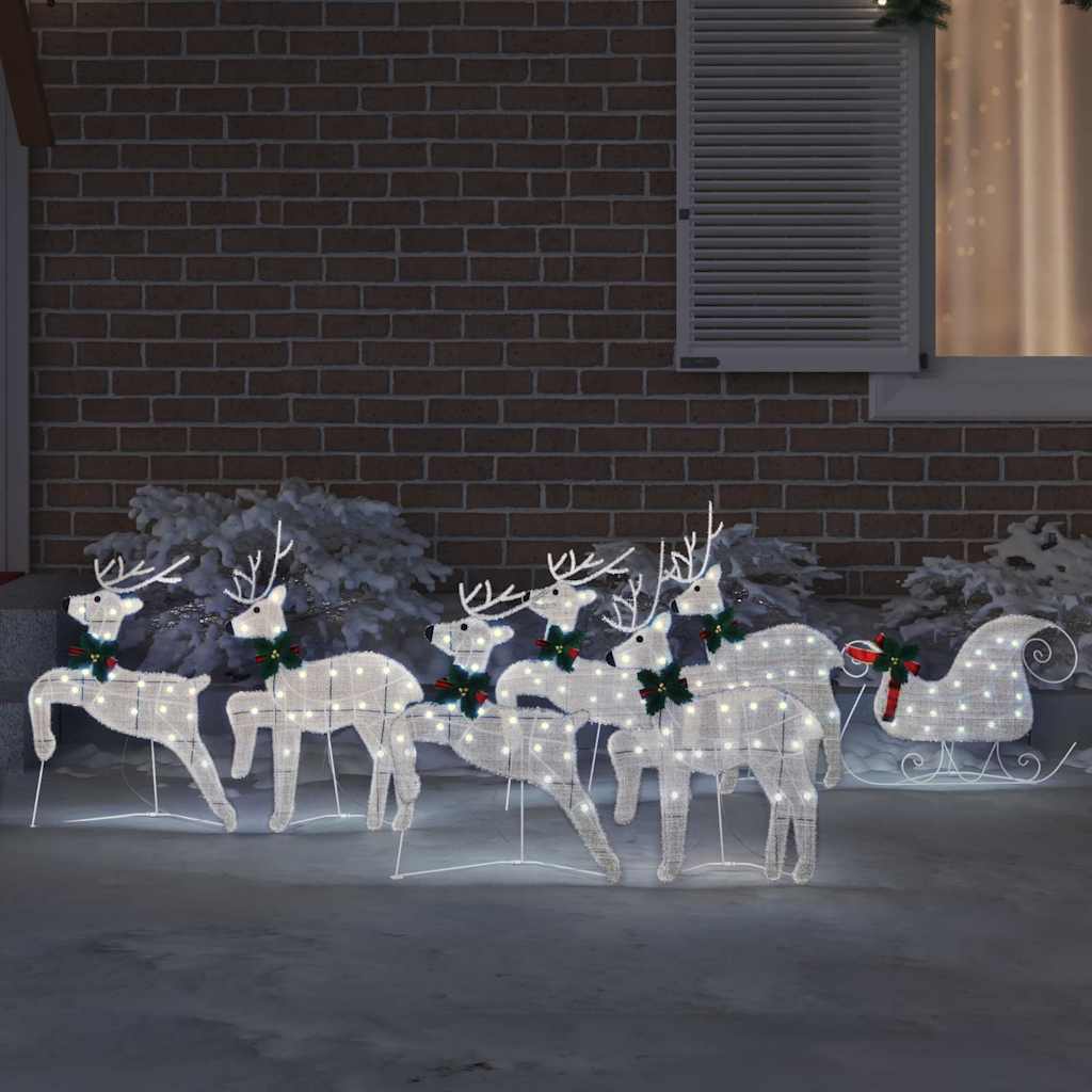 LED Rendieren 7 pcs Zilver Stof is nu te koop bij PeponiXL, paradijselijk wonen!