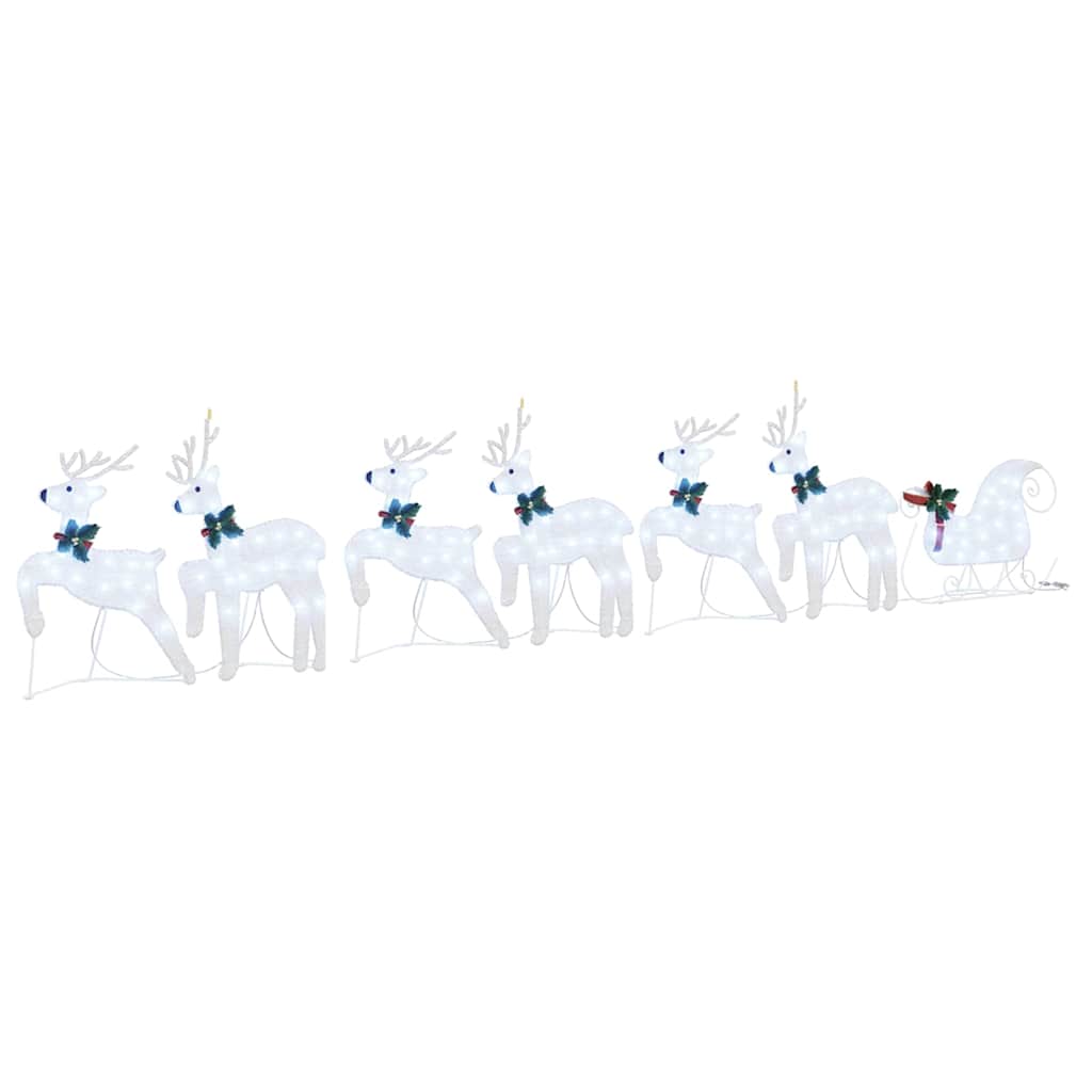 LED Rendieren 7 pcs Zilver Stof is nu te koop bij PeponiXL, paradijselijk wonen!