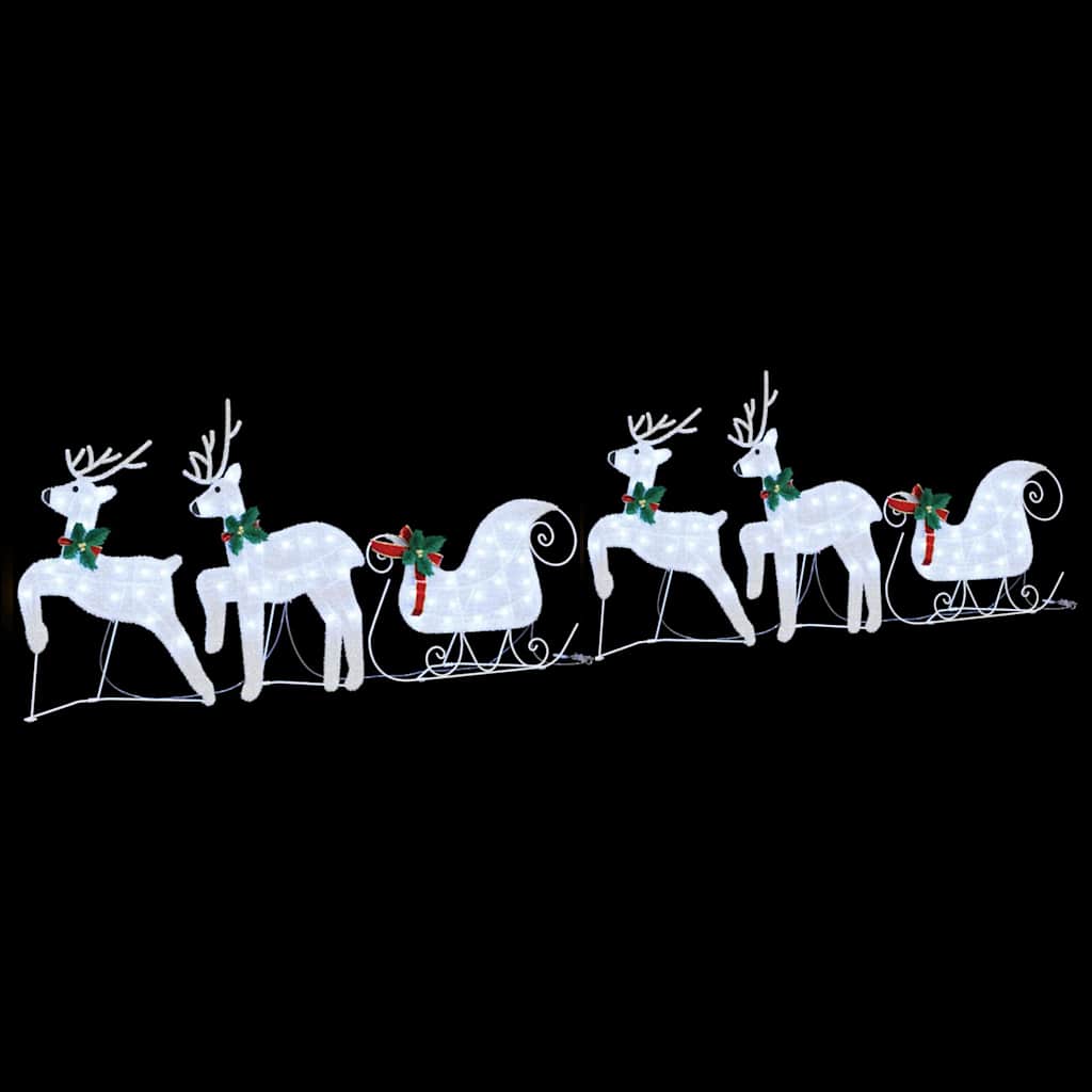 LED Rendieren 7 pcs Zilver Stof is nu te koop bij PeponiXL, paradijselijk wonen!