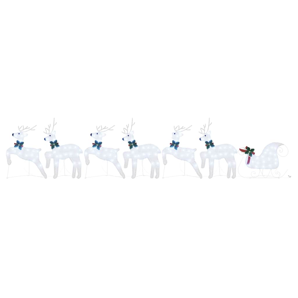 LED Rendieren 7 pcs Zilver Stof is nu te koop bij PeponiXL, paradijselijk wonen!
