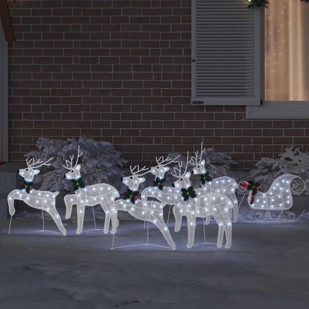 LED Rendieren 7 pcs Wit Stof is nu te koop bij PeponiXL, paradijselijk wonen!