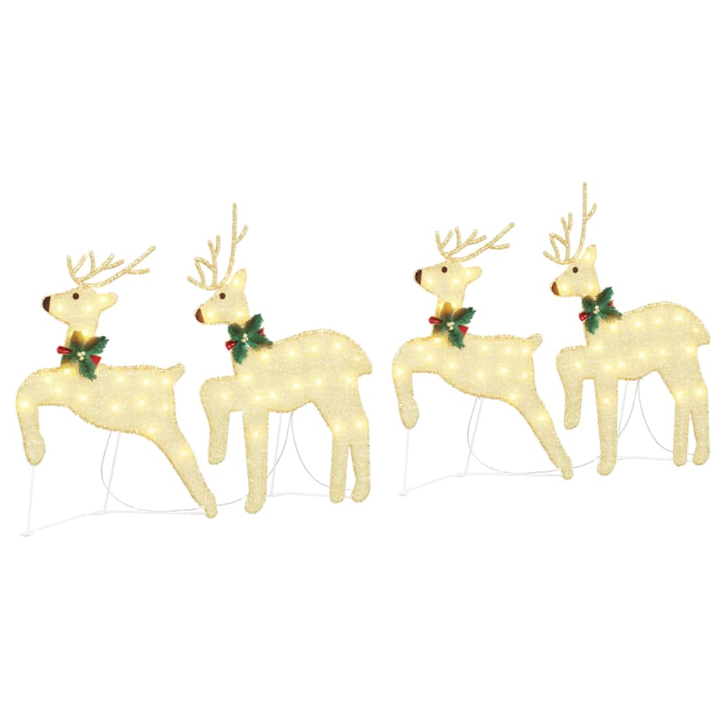 LED Rendieren 4 pcs Goud Stof is nu te koop bij PeponiXL, paradijselijk wonen!