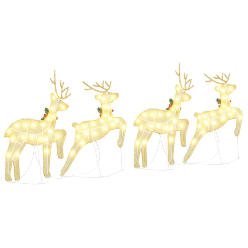 LED Rendieren 4 pcs Goud Stof is nu te koop bij PeponiXL, paradijselijk wonen!