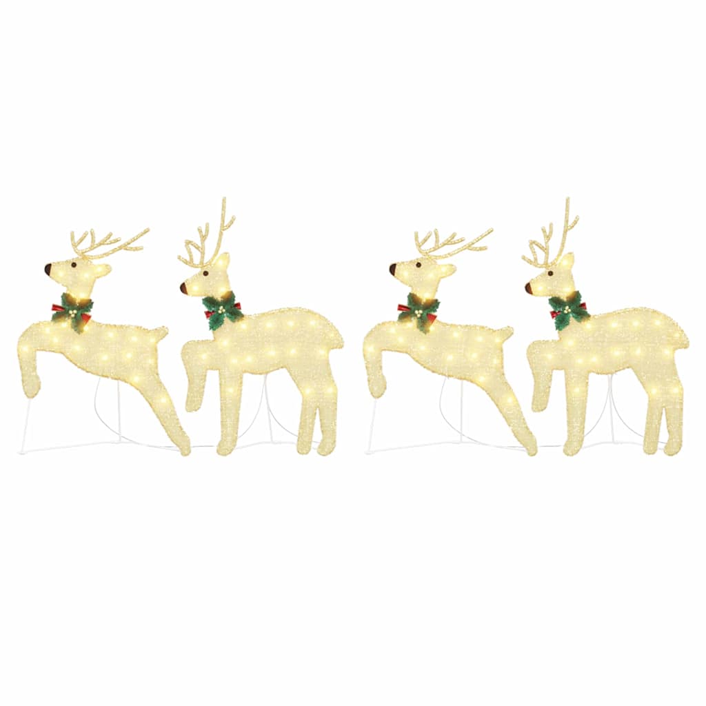 LED Rendieren 4 pcs Goud Stof is nu te koop bij PeponiXL, paradijselijk wonen!