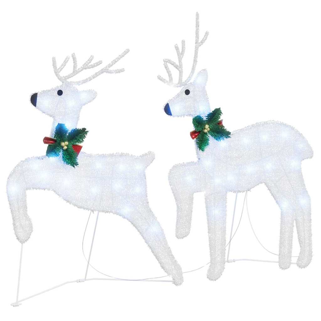 LED Rendieren 4 pcs Zilver Stof is nu te koop bij PeponiXL, paradijselijk wonen!