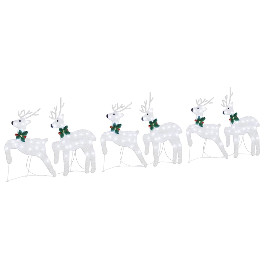 LED Rendieren 6 pcs Zilver Stof is nu te koop bij PeponiXL, paradijselijk wonen!