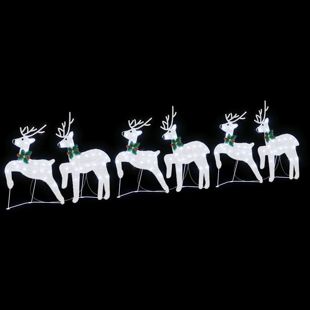 LED Rendieren 6 pcs Zilver Stof is nu te koop bij PeponiXL, paradijselijk wonen!