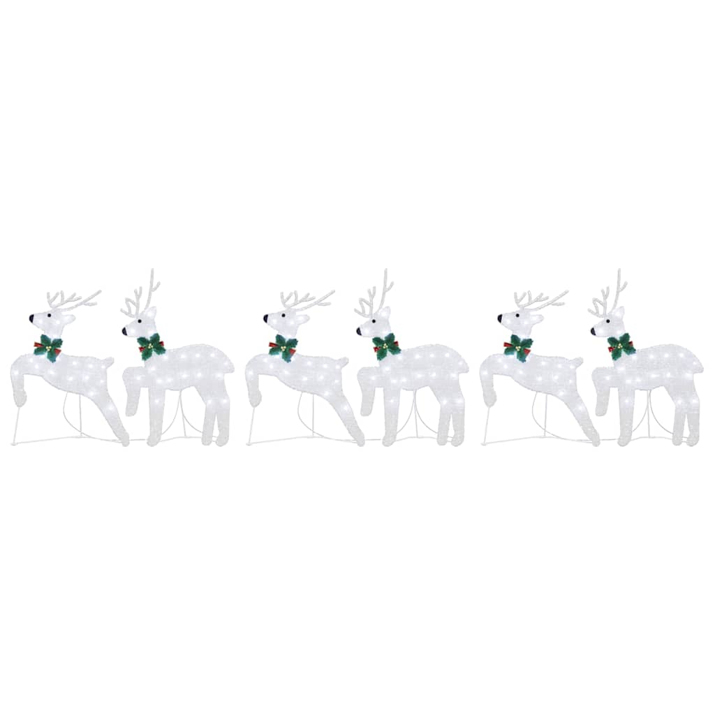 LED Rendieren 6 pcs Zilver Stof is nu te koop bij PeponiXL, paradijselijk wonen!