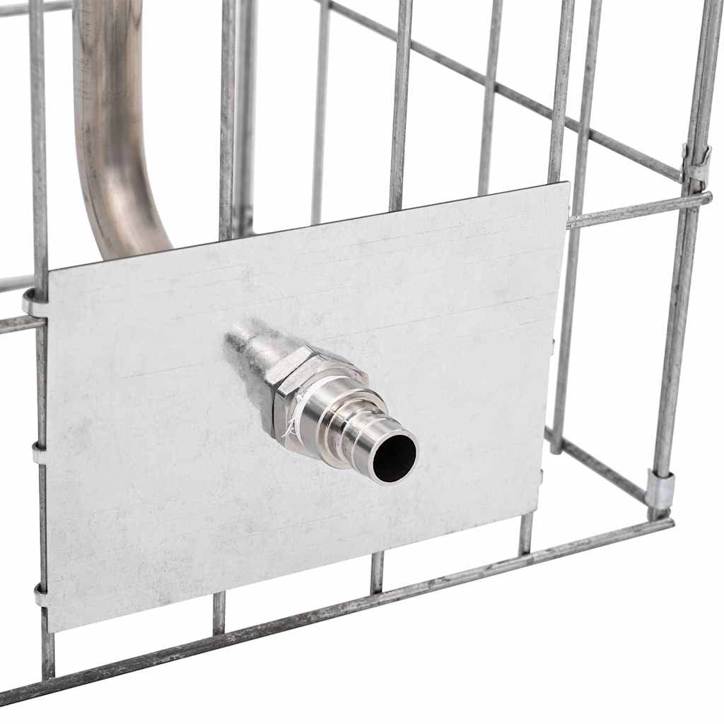 Gabion Kraan Zilver 26 x 25 x 50 cm Roestvrij staal is nu te koop bij PeponiXL, paradijselijk wonen!