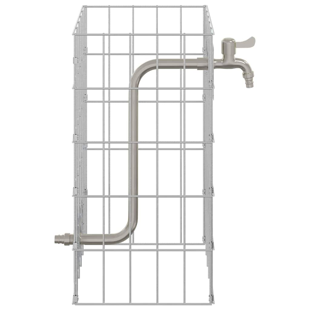 Gabion Kraan Zilver 26 x 25 x 50 cm Roestvrij staal is nu te koop bij PeponiXL, paradijselijk wonen!