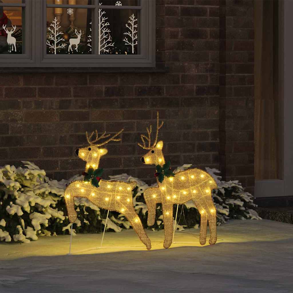 LED Rendieren 2 pcs Warmwit Stof is nu te koop bij PeponiXL, paradijselijk wonen!