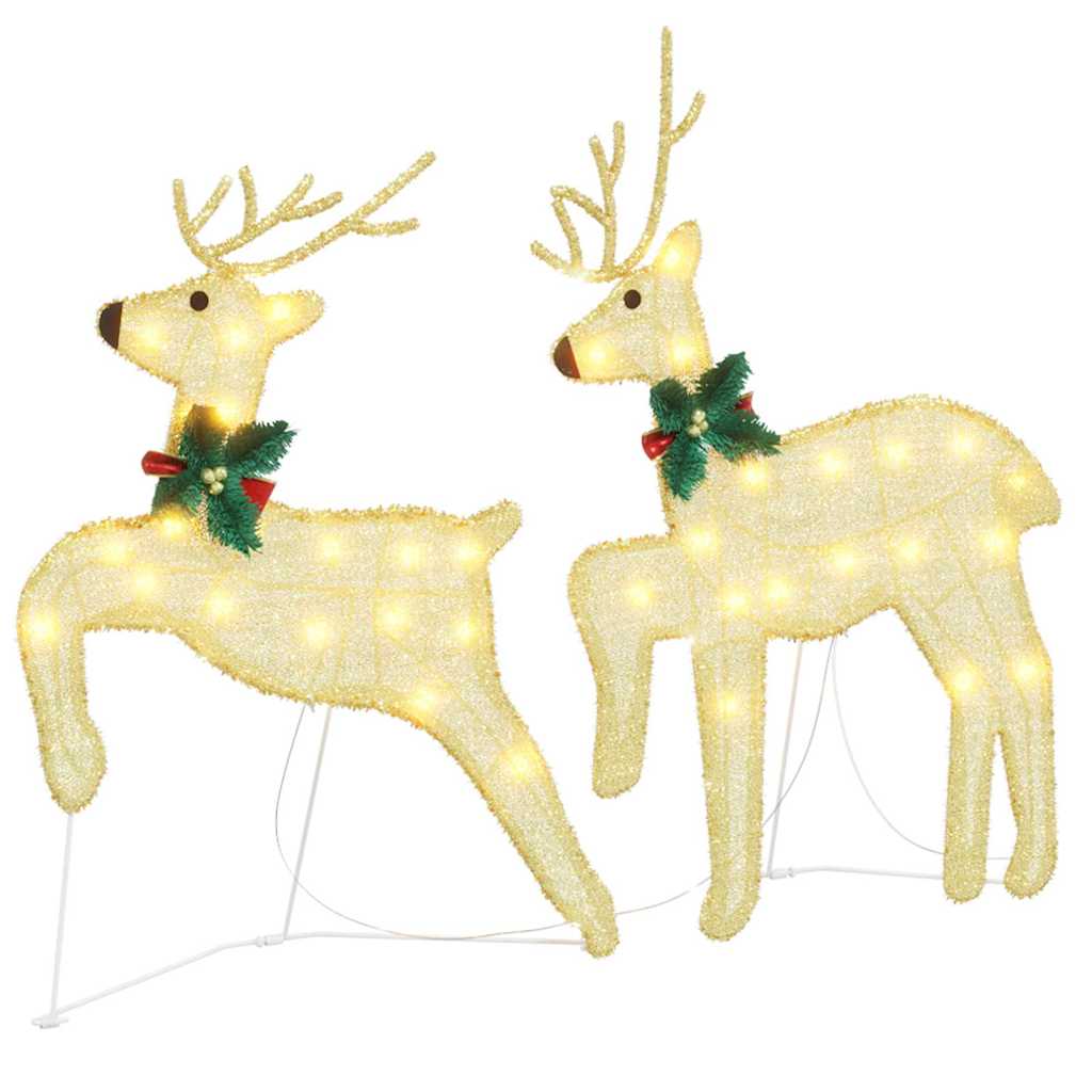 LED Rendieren 2 pcs Warmwit Stof is nu te koop bij PeponiXL, paradijselijk wonen!