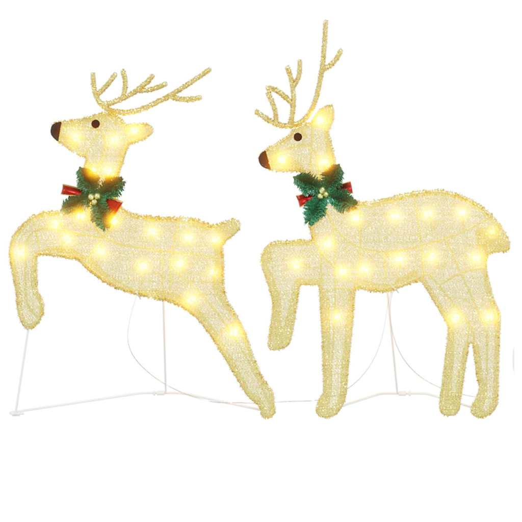 LED Rendieren 2 pcs Warmwit Stof is nu te koop bij PeponiXL, paradijselijk wonen!