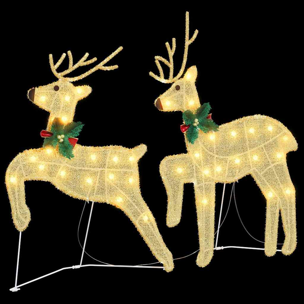 LED Rendieren 2 pcs Warmwit Stof is nu te koop bij PeponiXL, paradijselijk wonen!