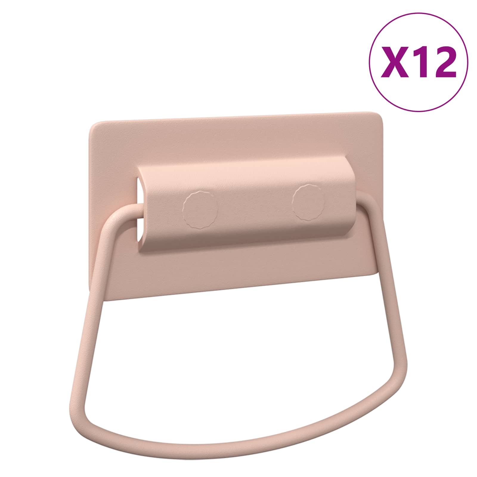 Kast Handvatten 12 pcs Roze 85 x 45 mm Metaal is nu te koop bij PeponiXL, paradijselijk wonen!