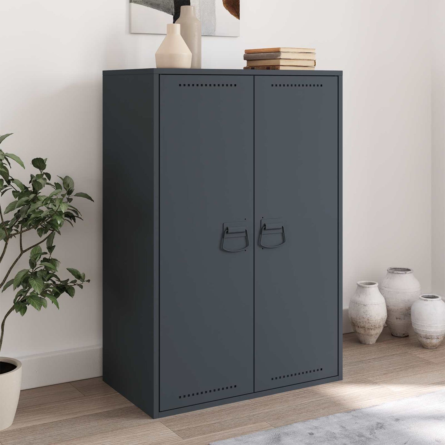 Kast Handvatten 2 pcs Antraciet 85 x 45 mm Metaal is nu te koop bij PeponiXL, paradijselijk wonen!