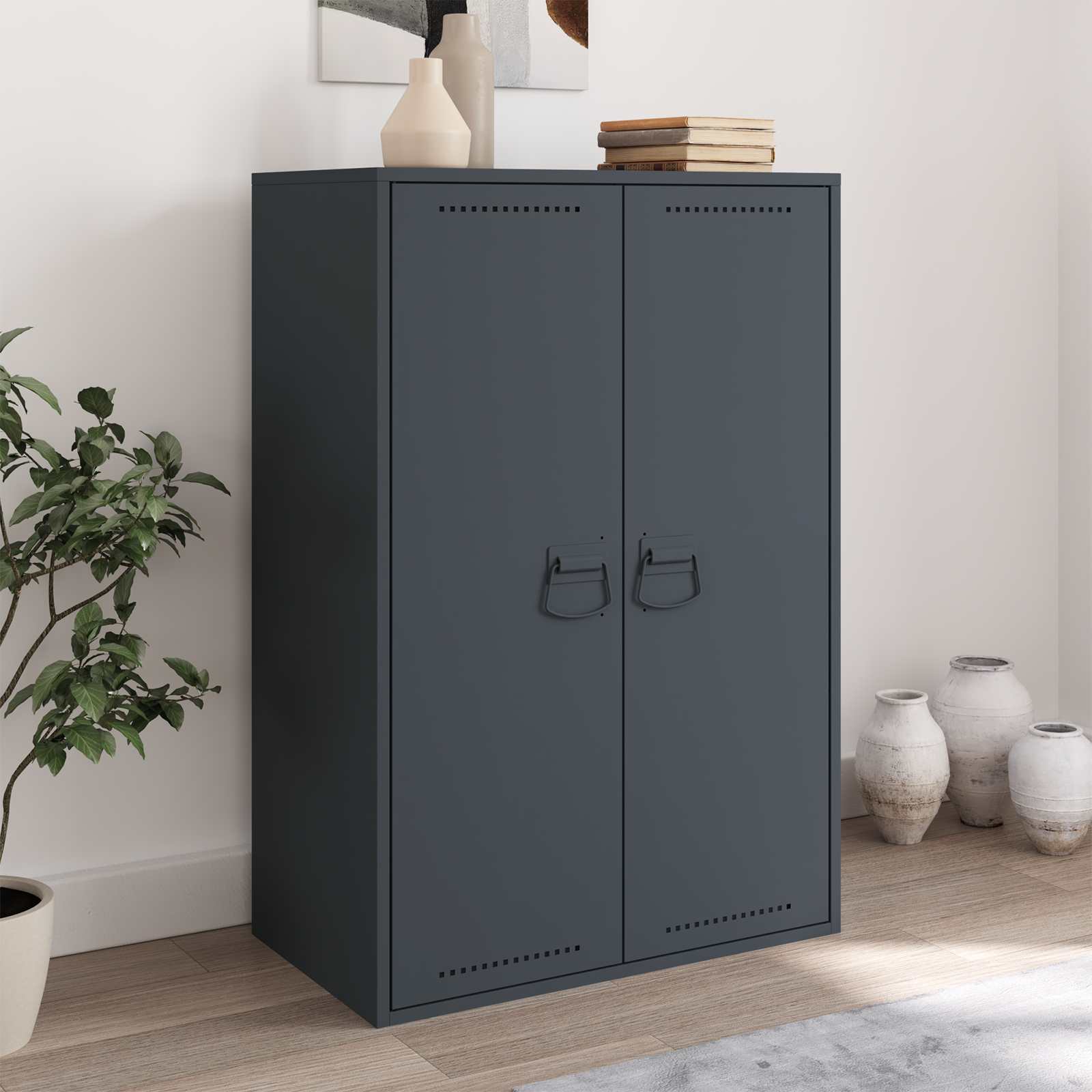Kast Handvatten 2 pcs Antraciet 85 x 45 mm Metaal is nu te koop bij PeponiXL, paradijselijk wonen!