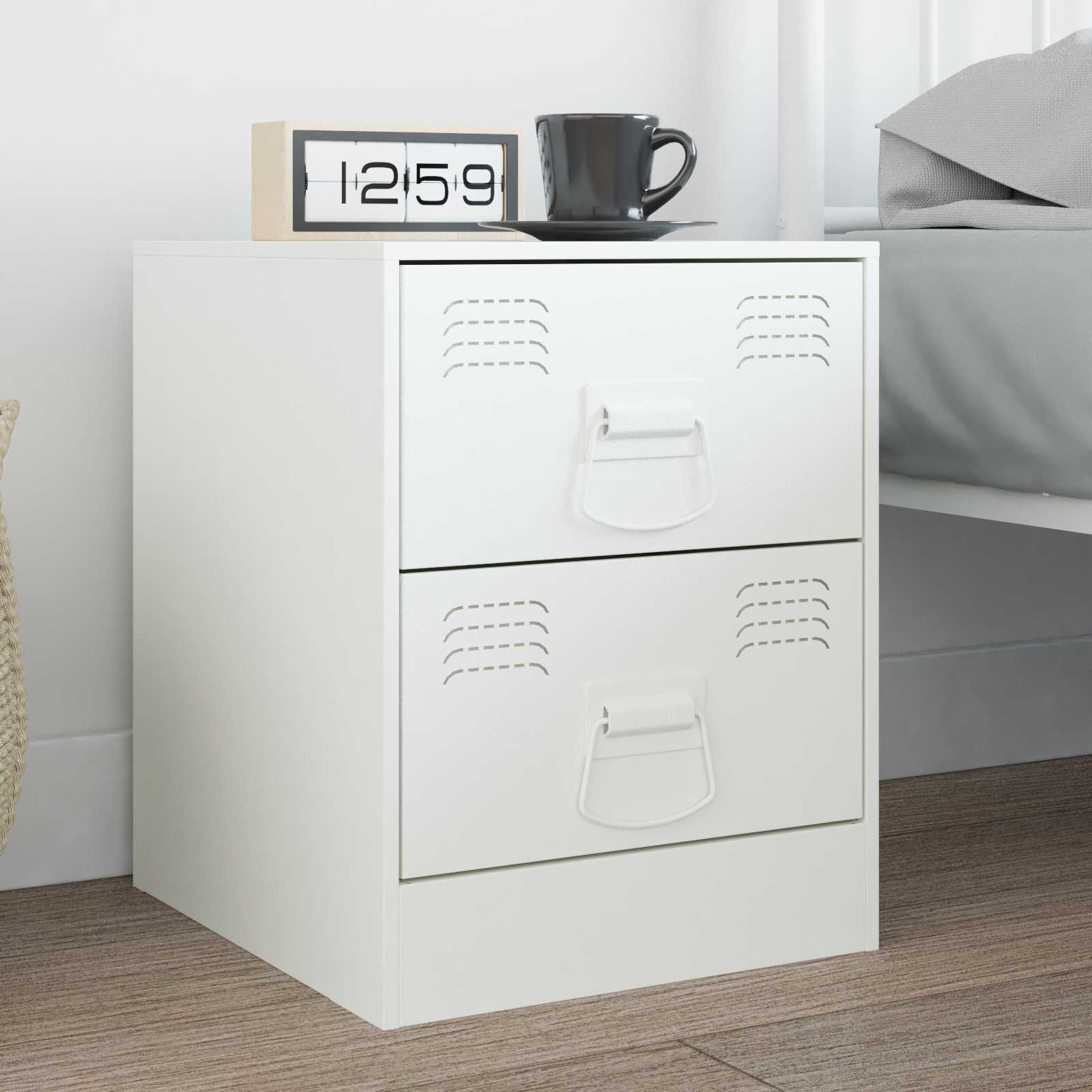 Kast Handvatten 12 pcs Wit 85 x 45 mm Metaal is nu te koop bij PeponiXL, paradijselijk wonen!