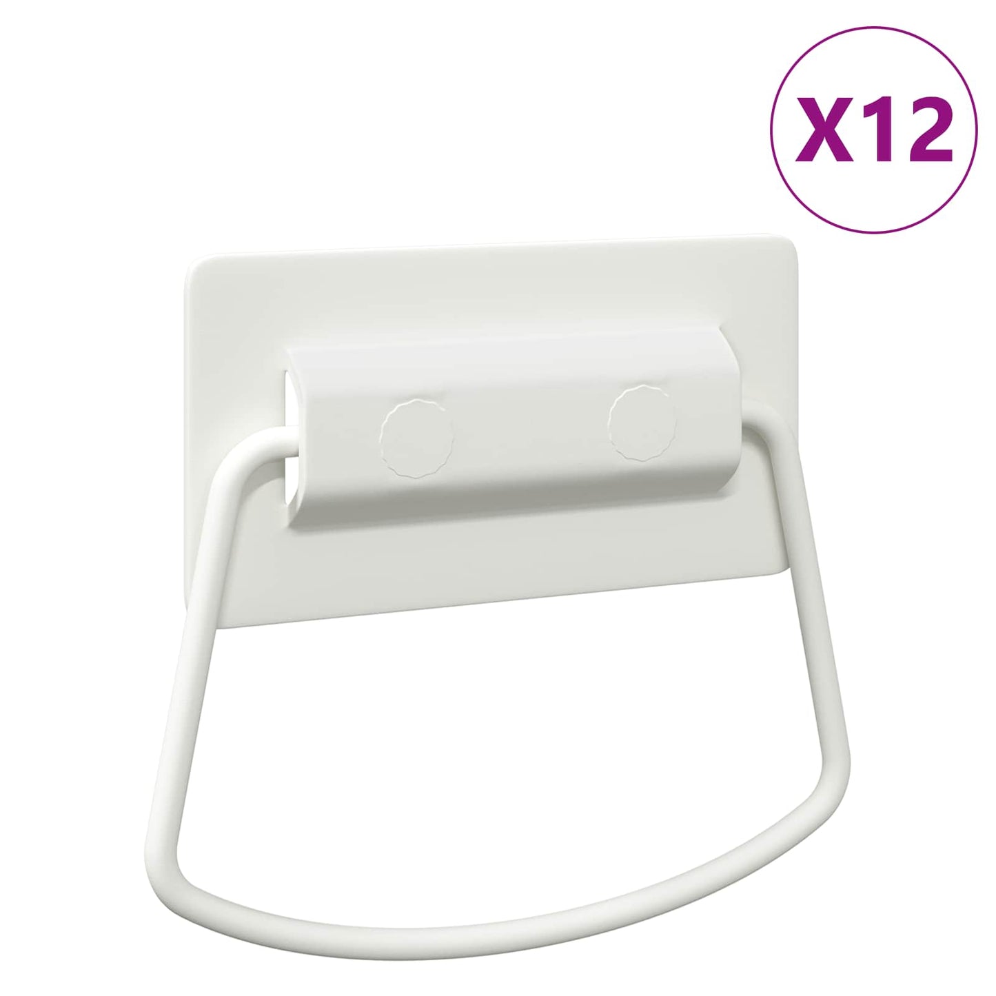 Kast Handvatten 12 pcs Wit 85 x 45 mm Metaal is nu te koop bij PeponiXL, paradijselijk wonen!