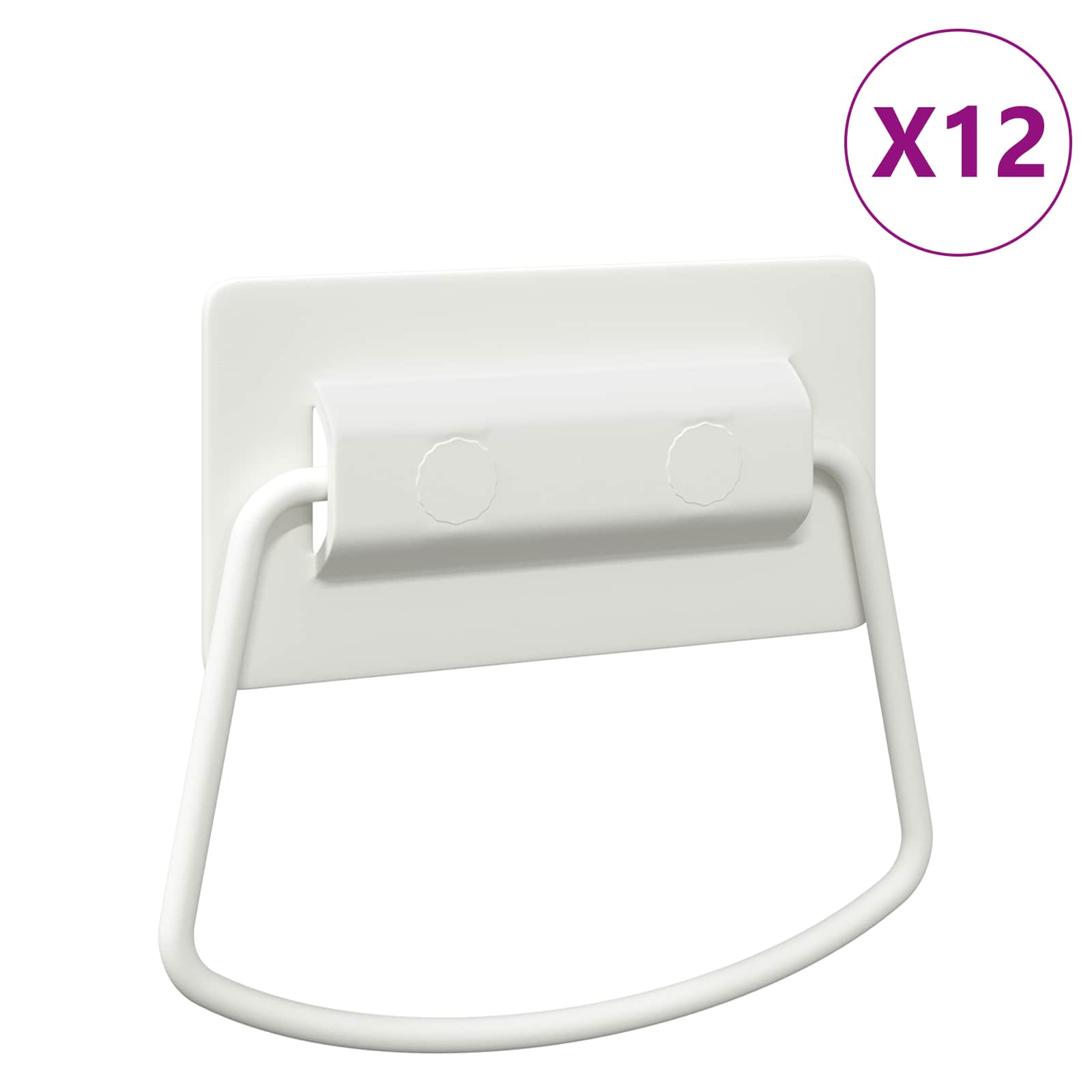 Kast Handvatten 12 pcs Wit 85 x 45 mm Metaal is nu te koop bij PeponiXL, paradijselijk wonen!