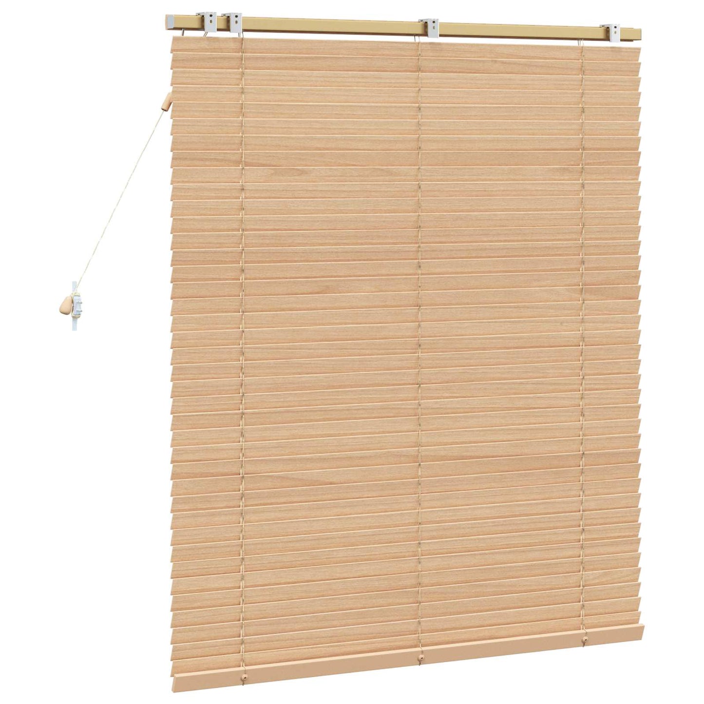 Jaloezie Eiken Look 120 x 130 cm 35 mm Massief Paulowniahout is nu te koop bij PeponiXL, paradijselijk wonen!