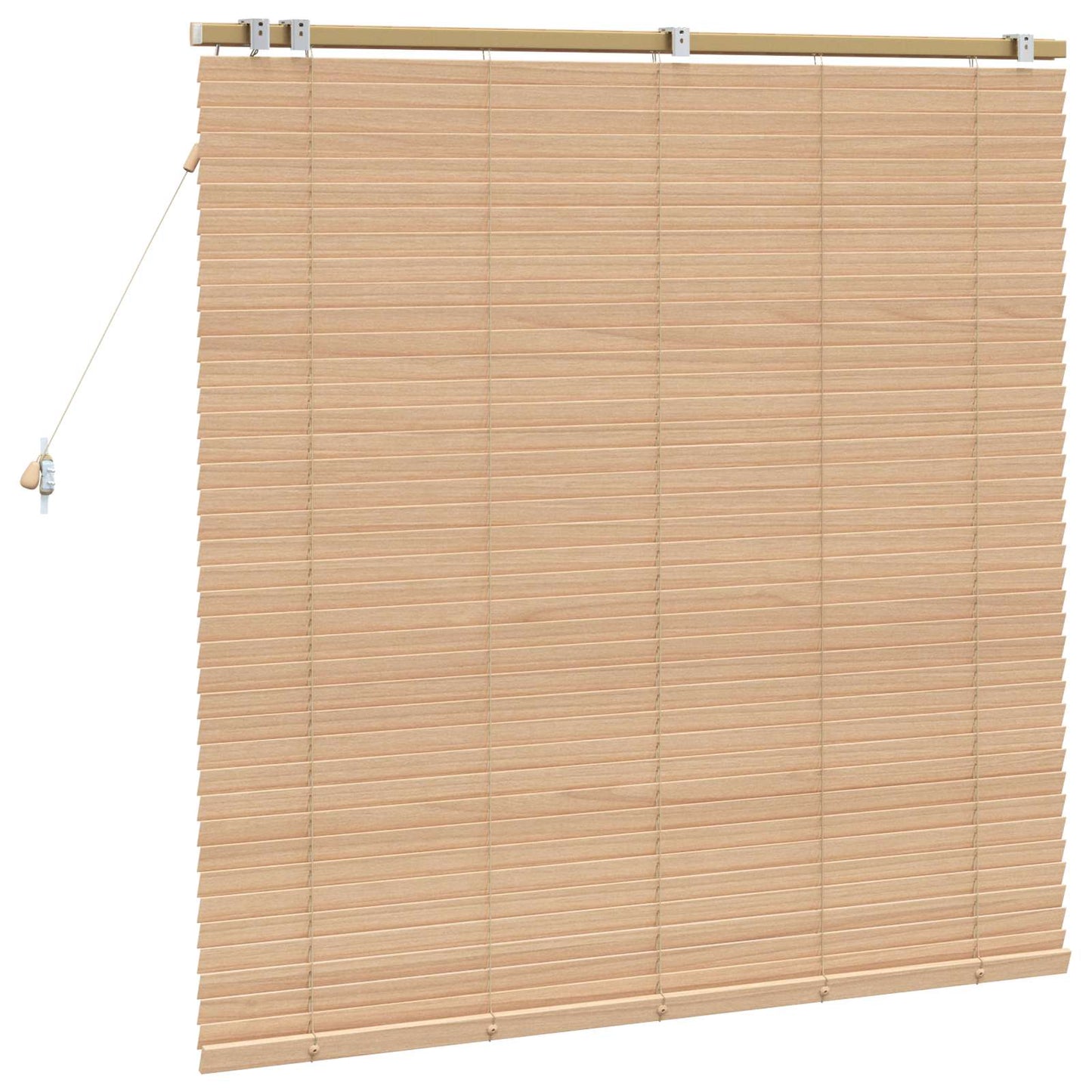 Jaloezie Eiken Look 125 x 130 cm 35 mm Massief Paulowniahout is nu te koop bij PeponiXL, paradijselijk wonen!